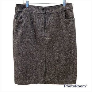 Talbots tweed pencil skirt
